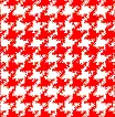 white and red