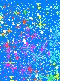 funky super rainbow sparkle background