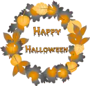 Happy Halloween Wreath
