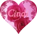 Pink Roses Heart - Cindi