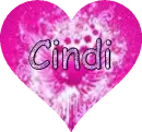 Pink Glitter Heart - Cindi