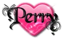 perry pink black heart