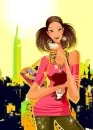 Girl is cool