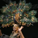 peacock fantasy hair