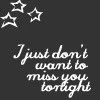 miss you