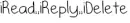 iRead;iReply;IDelete