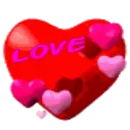 Red Heart - LOVE
