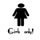 Girls only