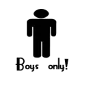 Boys only