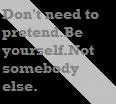 Be you