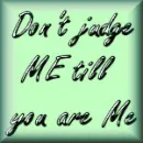 Don't judge