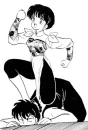 Akane beats Ranma