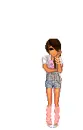 Girl wondering.