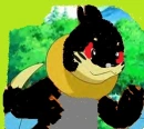 Dark pokemon buizel