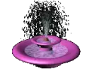 pink fountain