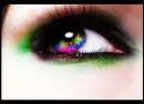 Colored eye