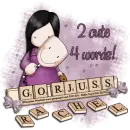 Gorjuss Scrabble - Rachel