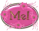 MEL NAME PLAQUE
