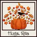 Pumpkin Primative - Hugs, Rita