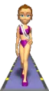 bikini model