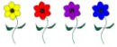 dancing flowers