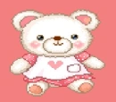 Cute fluffy teddy bear
