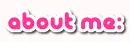 About Me - Twitter Style Pink