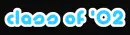 Class of 2002 - Twitter Style Blue