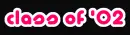 Class of 2002 - Twitter Style Pink