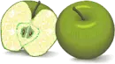 green apple