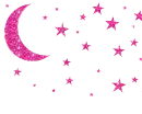 moon and stars