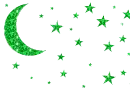 moon and stars