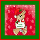 Christmas Bear - Happy Holidays