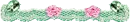 rose and emerald divider