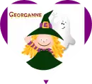 Witch and Ghost - Georganne