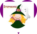 Witch and Ghost - Stephanie