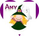 Witch and Ghost - Amy