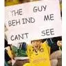 Guy cant see