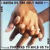 I wanna be the only hand