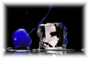 Blue cherry and Ice