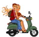 Motorbike Babe Doll