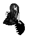 Goth Fox Doll