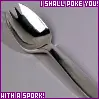 I shall poke you