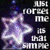 Just forget me