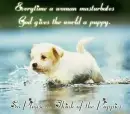 THINK OF THE PUPPIES