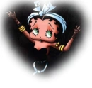 betty boop and heart