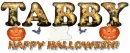 Tabby halloween