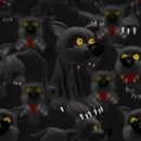 black cat wallpaper