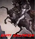 Happy Halloween Ghost Knight