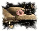 Magic Book and rose